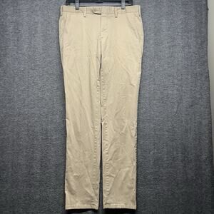 Robert Graham Chino Pants‎ Men’s 34x32 Khaki Cotton Slim Straight Golf